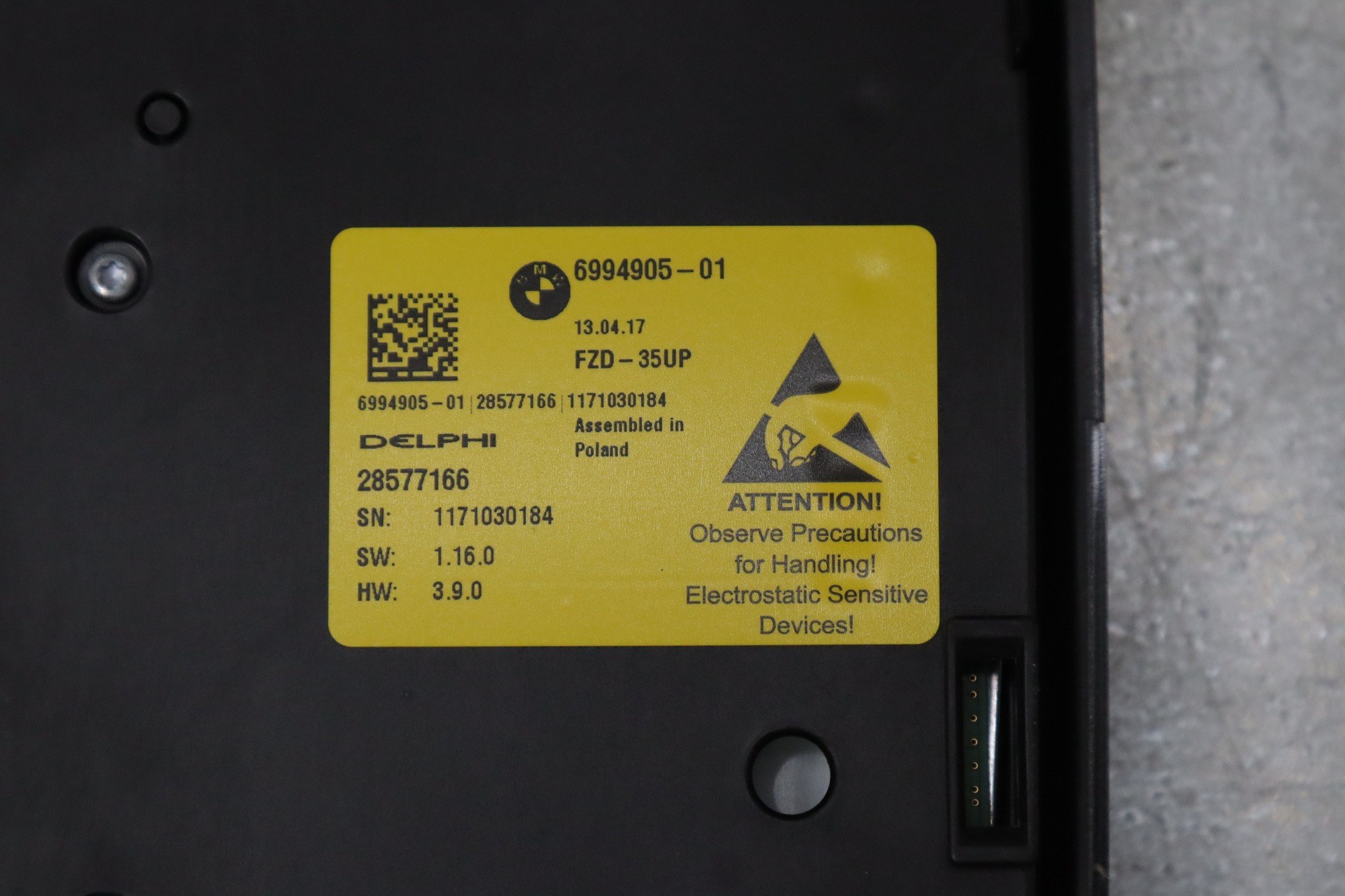 BMW G30 Innenraum-/Leseleuchte vorne im Dachhimmel 699490501